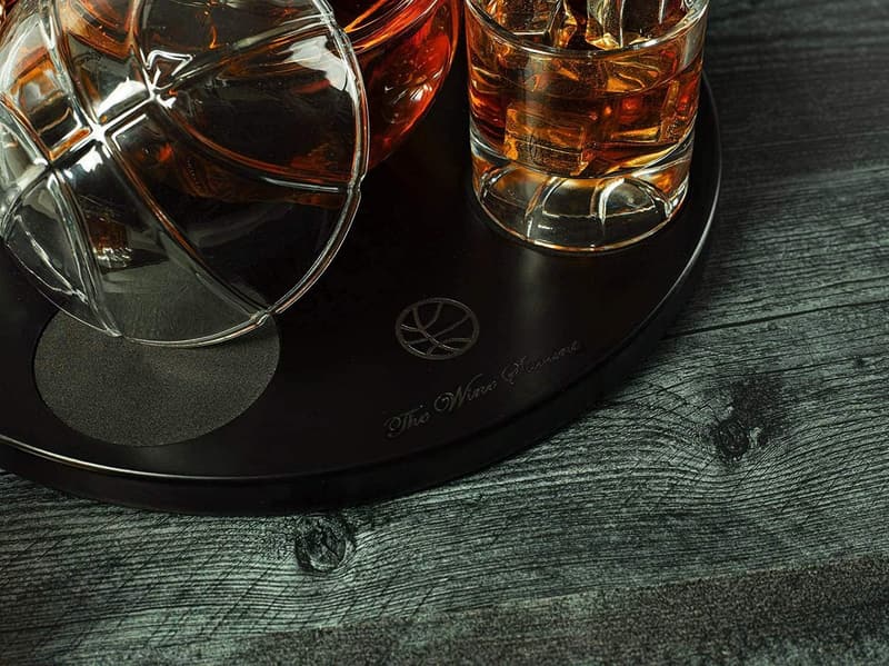 Basketball Decanter Set - Unique Barware for Sports Fans