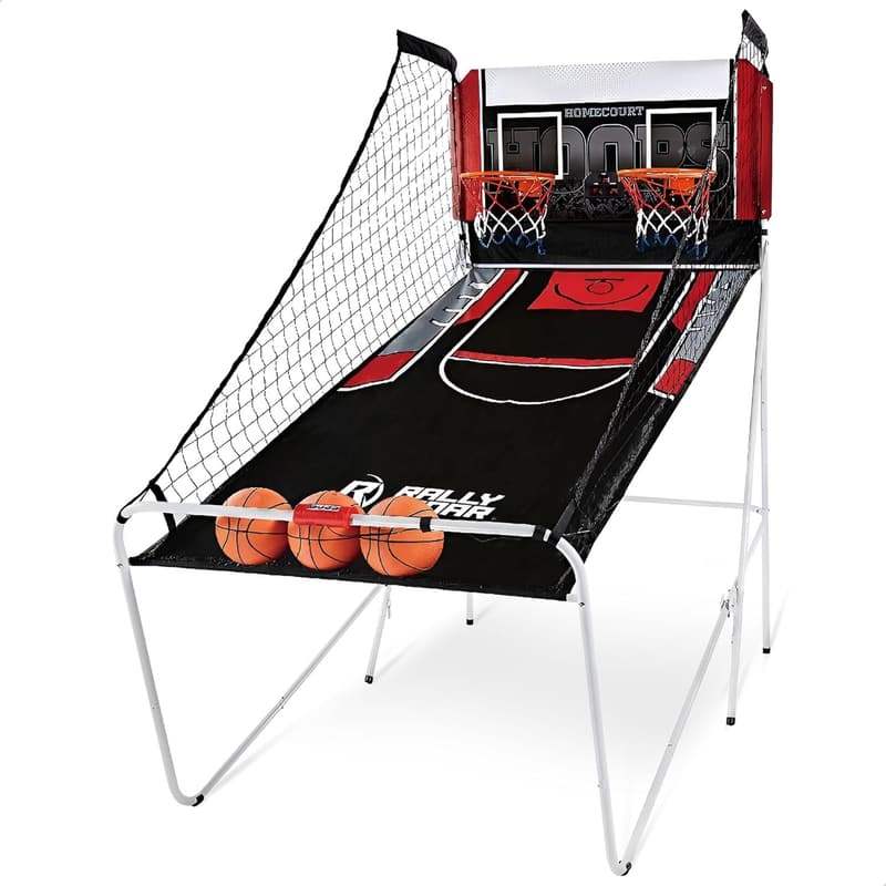 Indoor Basketball Arcade Game for 2 Players with Scoreboard