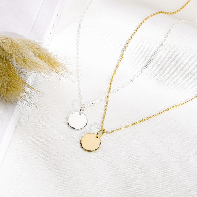 New Beginnings Necklace - 14k Gold Plated Sterling Silver