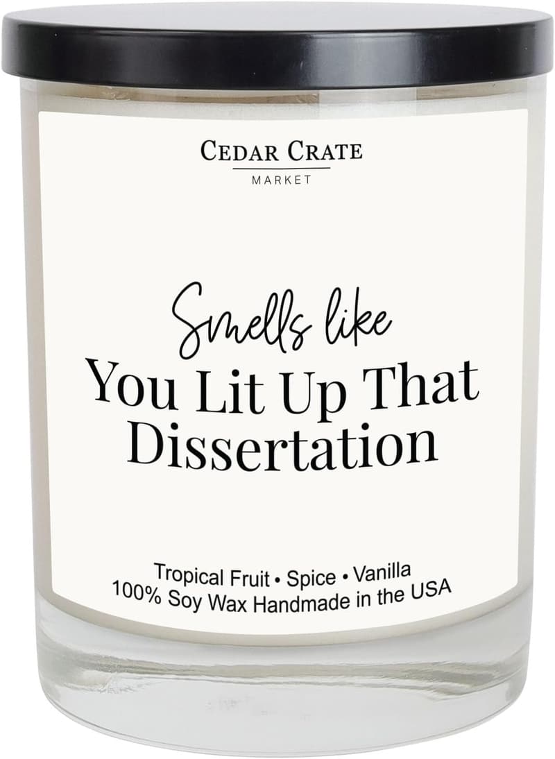 2025 Graduation Candle for Her & Him – Funny Gift, Made in USA