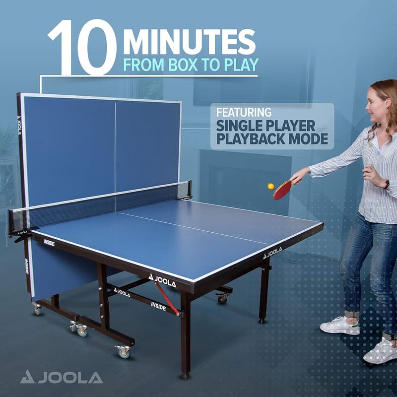 Professional Indoor Ping Pong Table with Quick Clamp Net