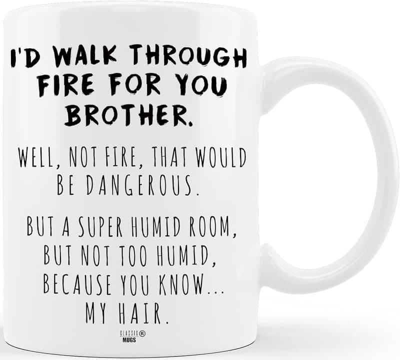 Funny Coffee Mug for Brother - Graduation Gag Gift