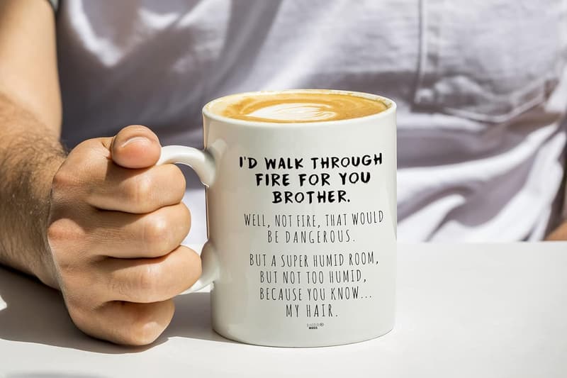 Funny Coffee Mug for Brother - Graduation Gag Gift