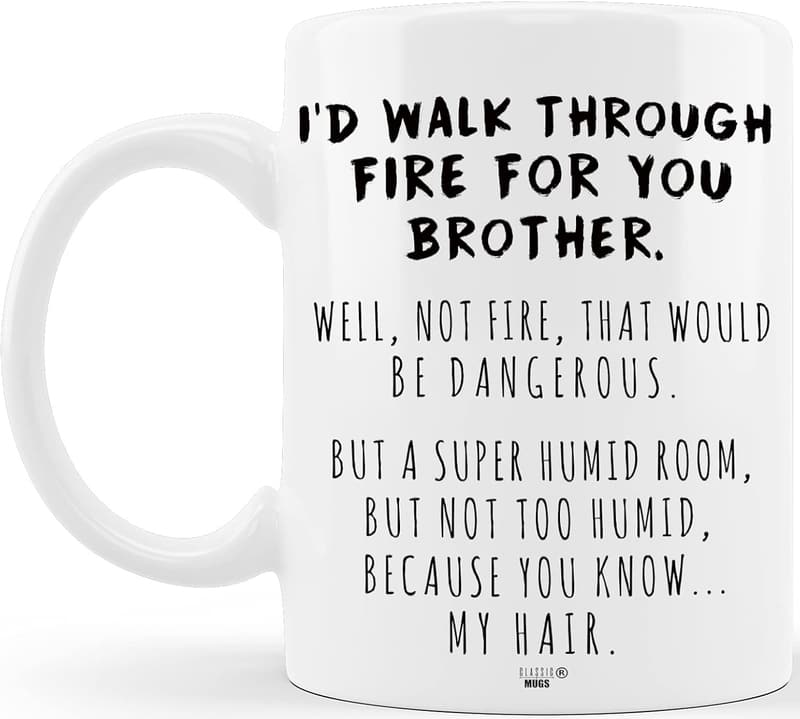 Funny Coffee Mug for Brother - Graduation Gag Gift
