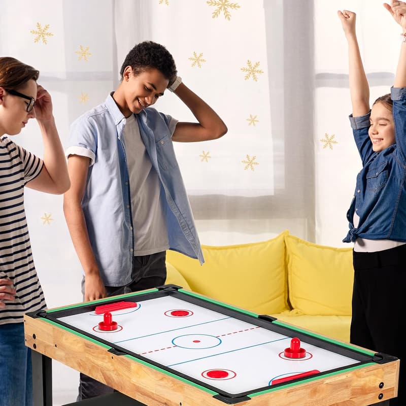 10-in-1 Combo Game Table for Family Game Rooms