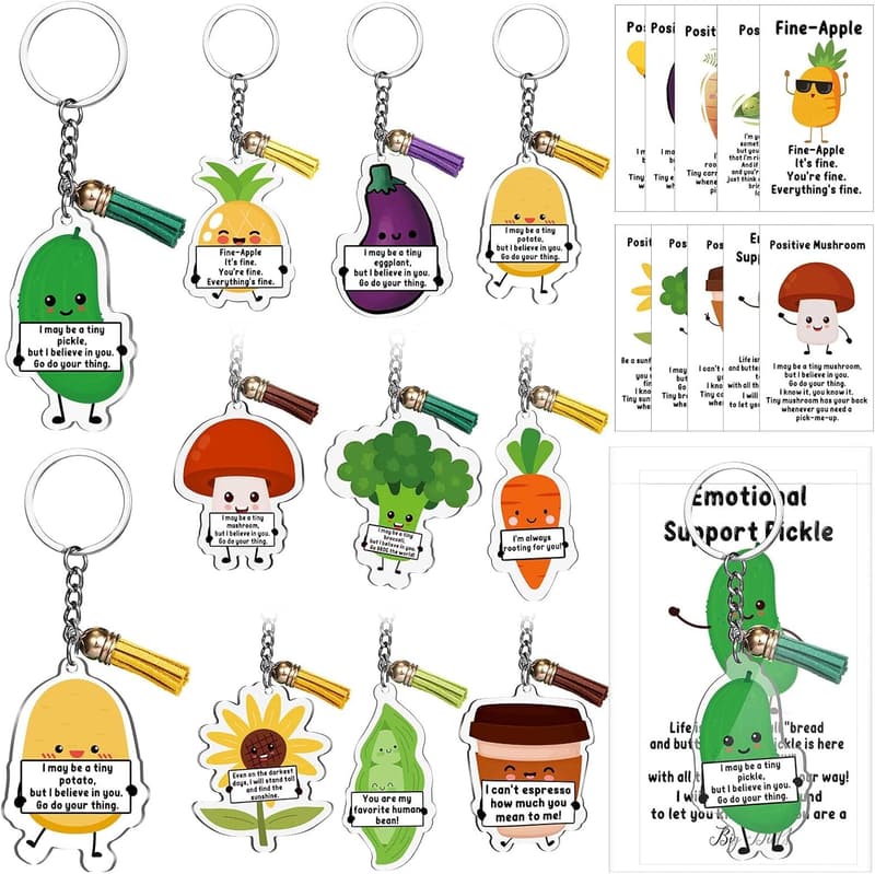 Teacher Support Keychain for Student Graduation & Mental Health Awareness