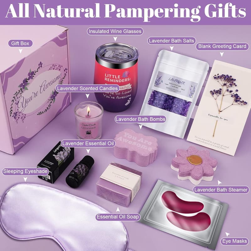Birthday Self-Care Gift Basket for Women