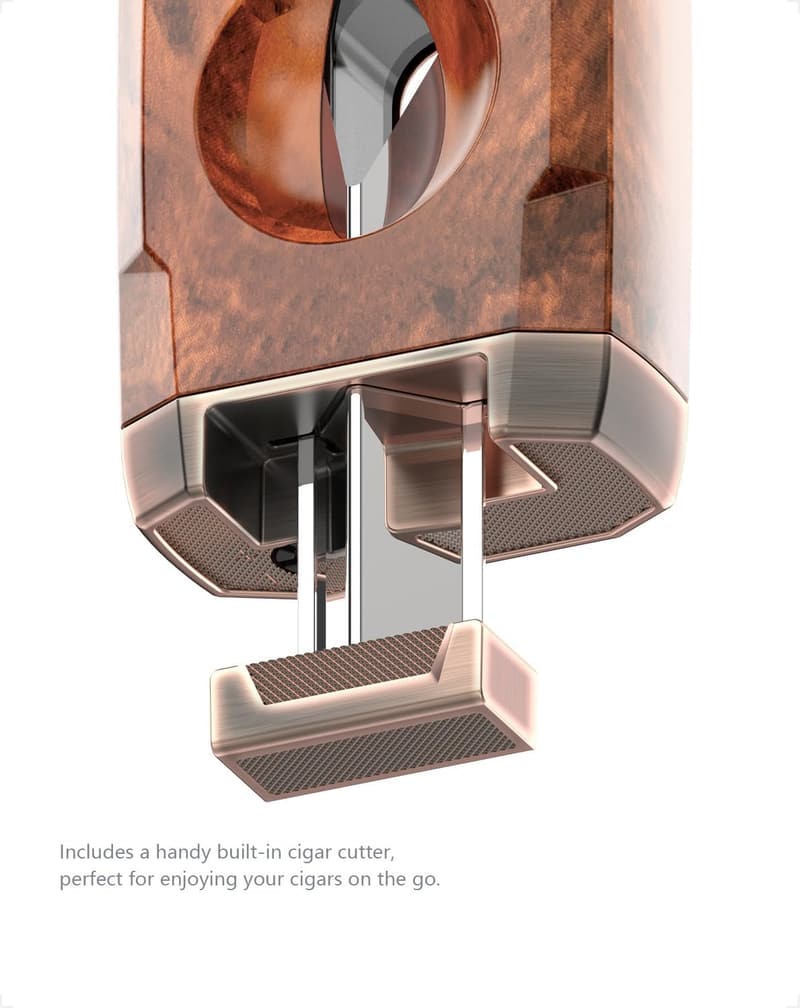 Butane Torch Lighter with V Cutter for Men