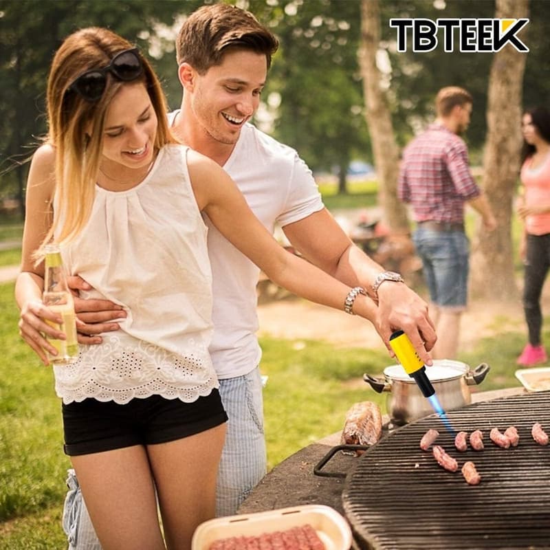 Adjustable Flame Butane Torch Lighter for BBQ and Baking