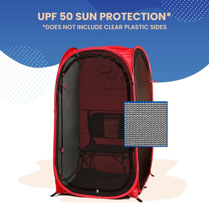 MyPod™ 1-2 Person Pop-Up Screen Pod - UPF 50 Bug & UV Protection