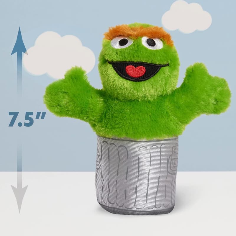 Sesame Street 3-Piece Sustainable Plush Toy Set for Kids