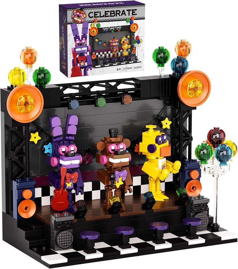 Classic Horror Game Building Block Set - 467PCS for Fans