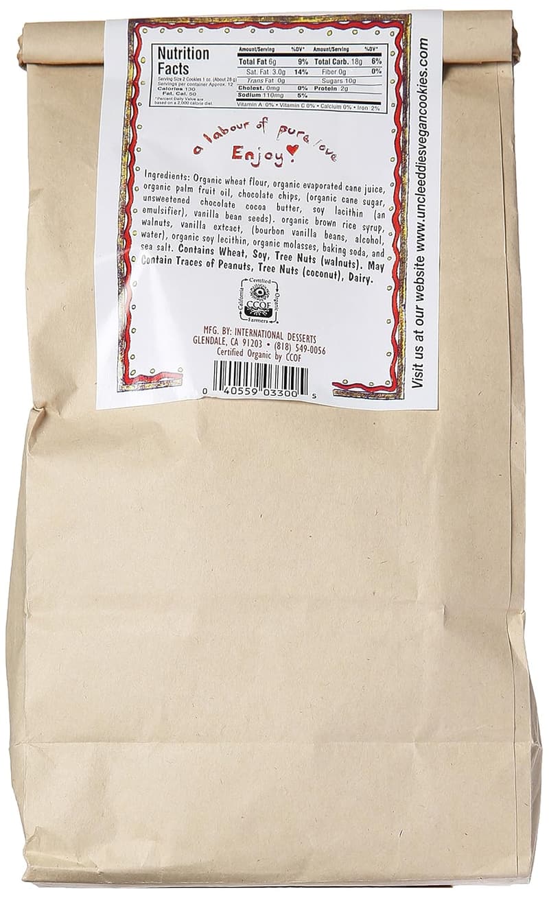 Chocolate Chip Walnut Cookies - 12 oz Pack