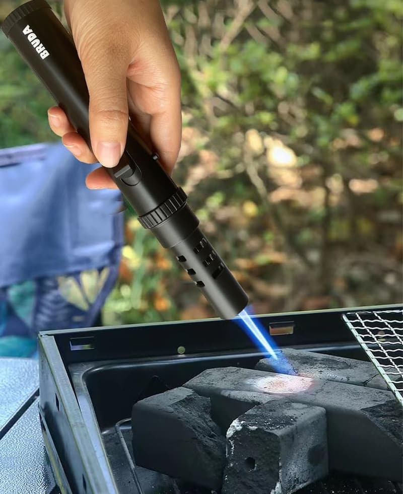 Adjustable Butane Torch for Camping and Cooking