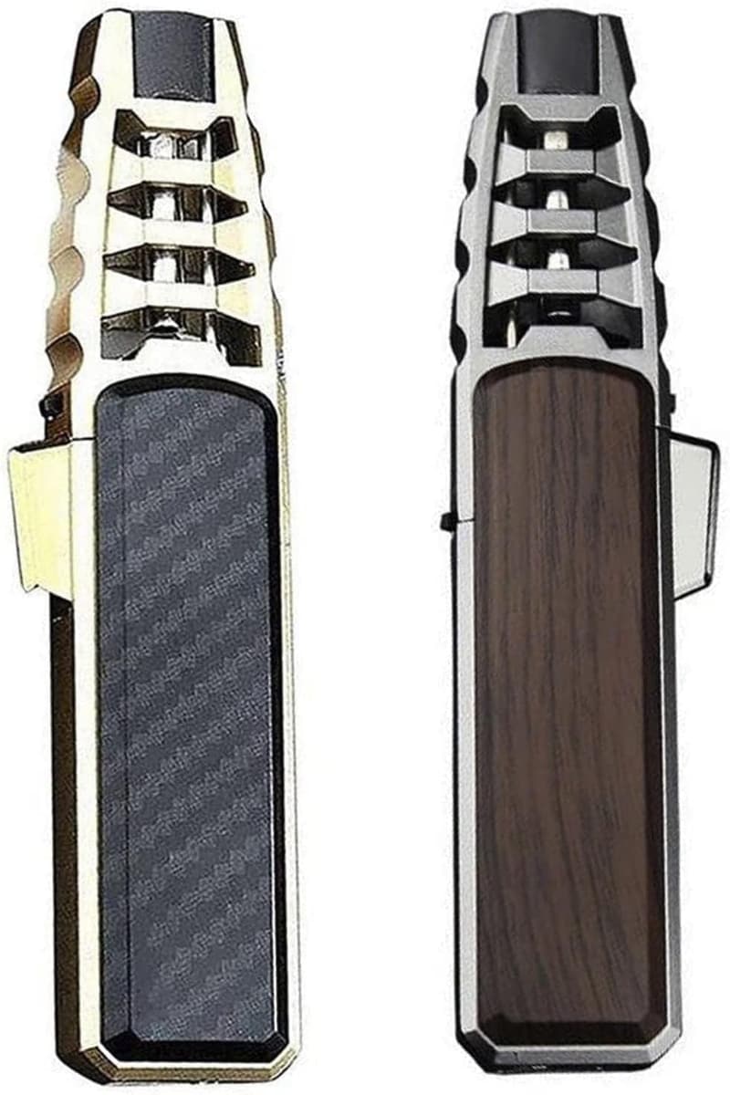 Refillable Windproof Butane Torch Lighter for Cooking and BBQ
