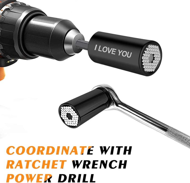 Universal Socket Tool for Men - Perfect Birthday or Valentine's Gift
