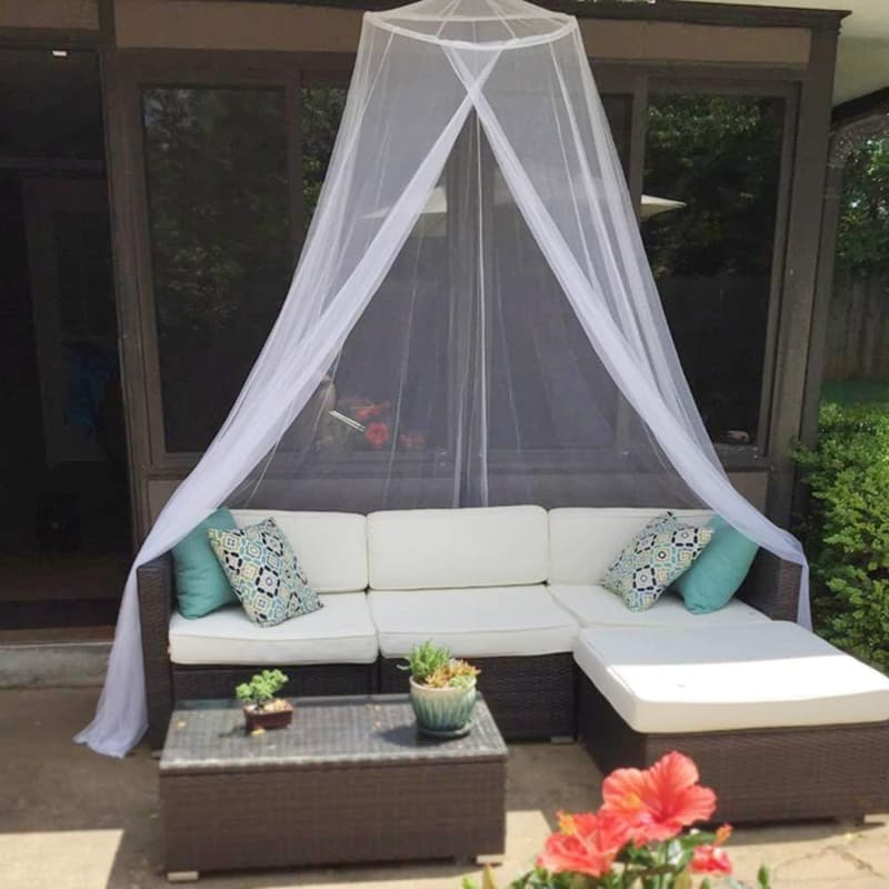 Large Lace Flower Bed Canopy Mosquito Net for Girls