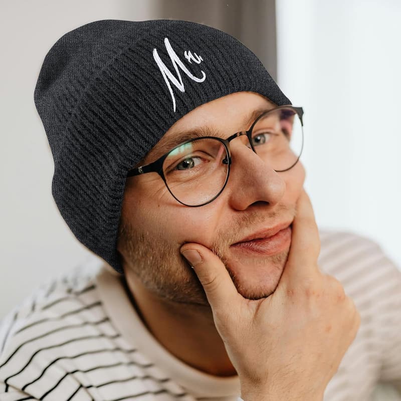 Winter Slouchy Beanie Hat for Men and Women
