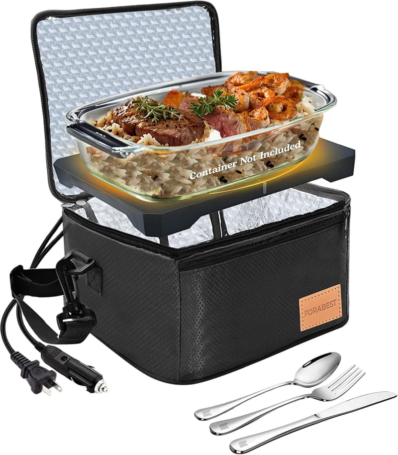 Electric Lunch Box Food Warmer for Travel and Office