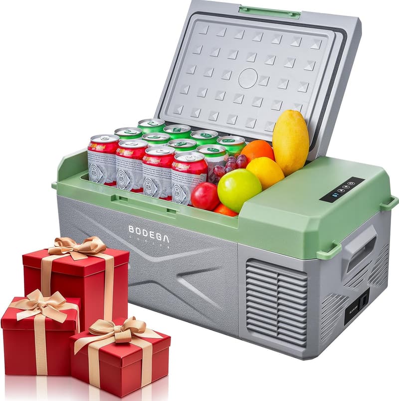 17 Quart Portable 12V Car Refrigerator & Electric Cooler