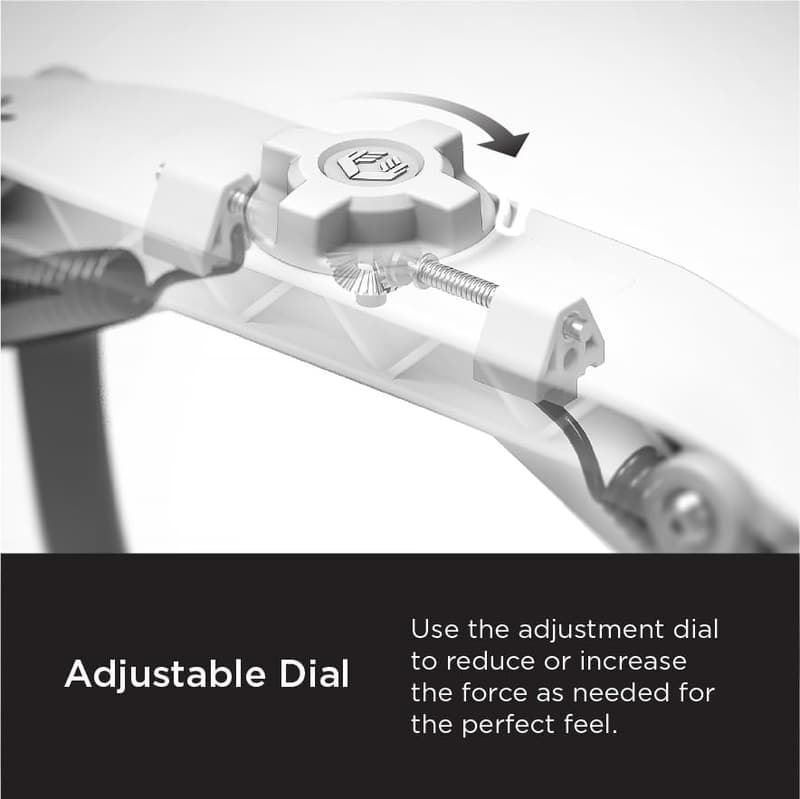 R8 Plus Deep Tissue Massage Roller (Alpine White)