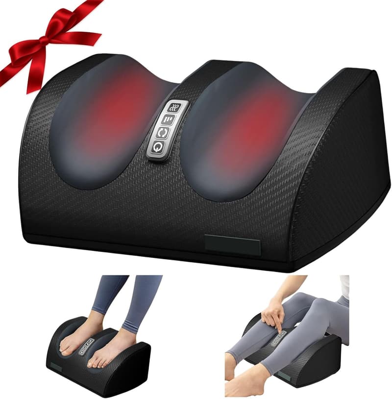 Father's Day Shiatsu Foot Massager with Heat for Pain Relief