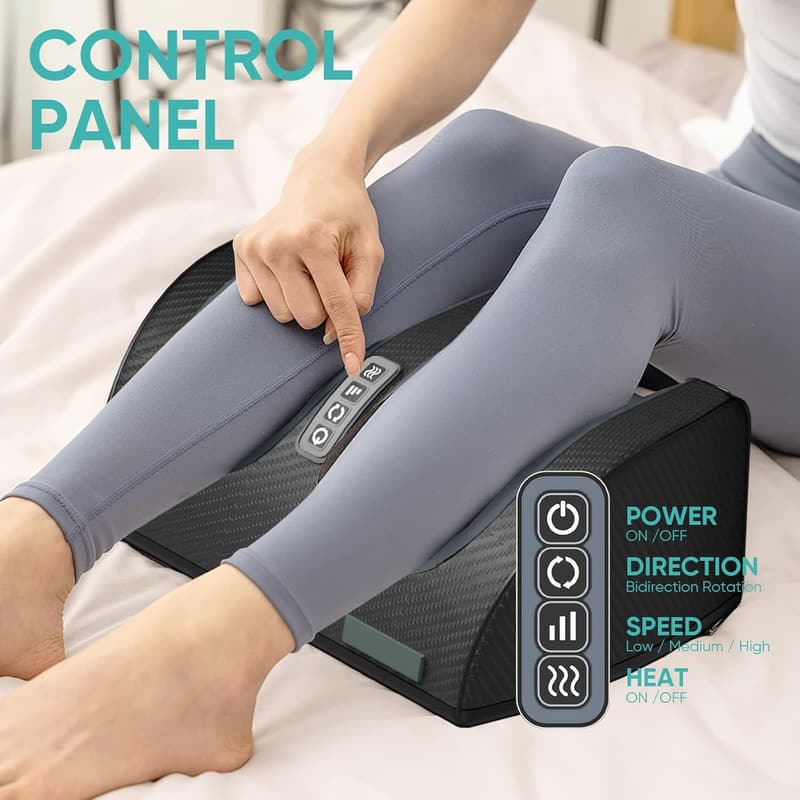 Father's Day Shiatsu Foot Massager with Heat for Pain Relief