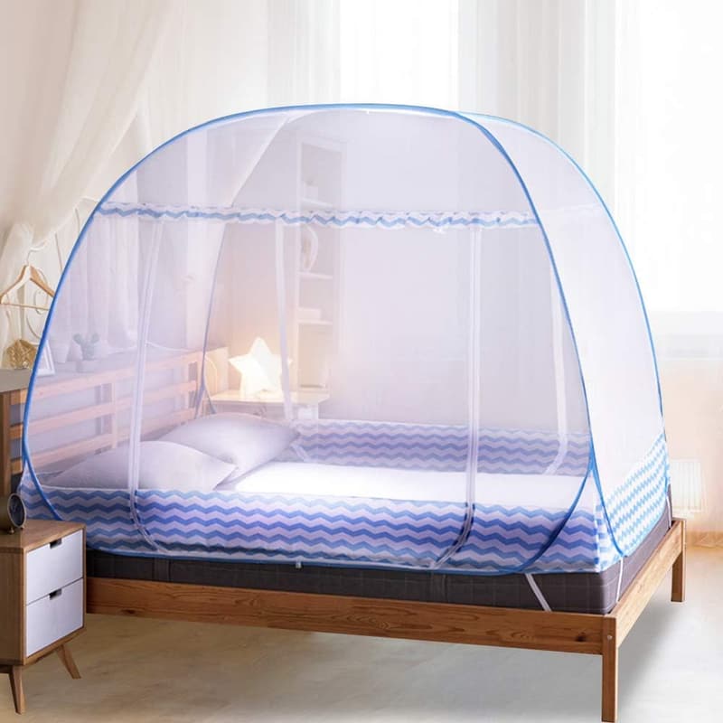 Portable King Size Mosquito Net Tent for Beds - 80x72x62 inch