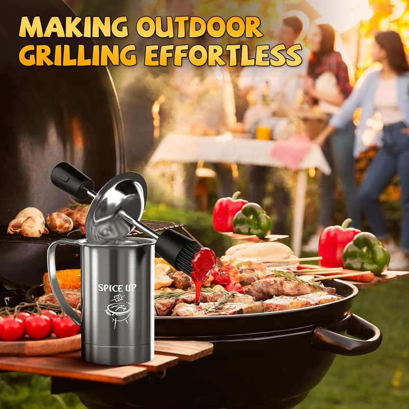 BBQ Smoker Accessories Set for Men - Perfect Stocking Stuffer