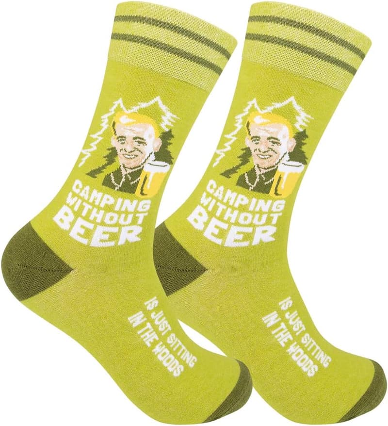 Funny Outdoor Socks - Novelty Gifts for Golfing, Fishing, Hunting