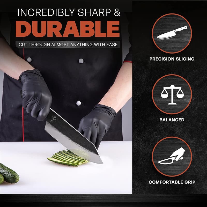 Handmade Chef's Carving Knife - 8 Inch High Carbon Steel