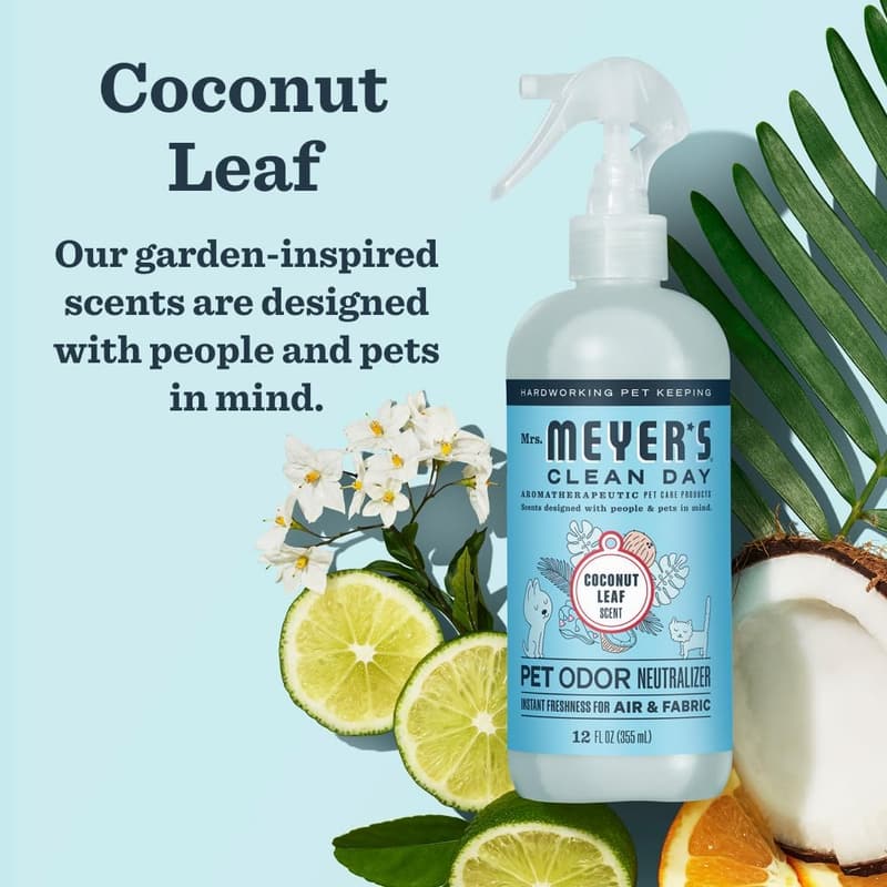 Coconut Leaf Pet Odor Neutralizer Spray, 12oz
