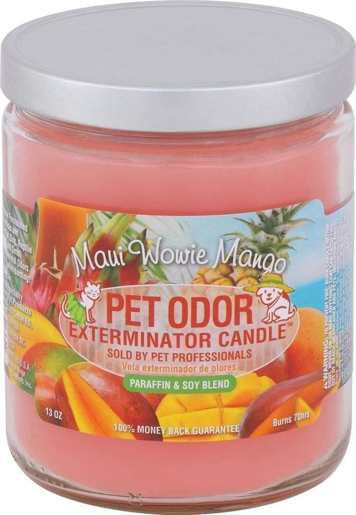 Maui Wowie Mango Pet Odor Exterminator Candle - 13 oz, Set of 2