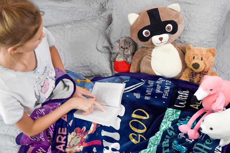 Baptism Blanket Gift for Girls - 40