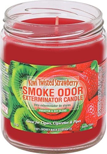 Kiwi Twisted Strawberry Candle - 13oz Smoke Odor Exterminator