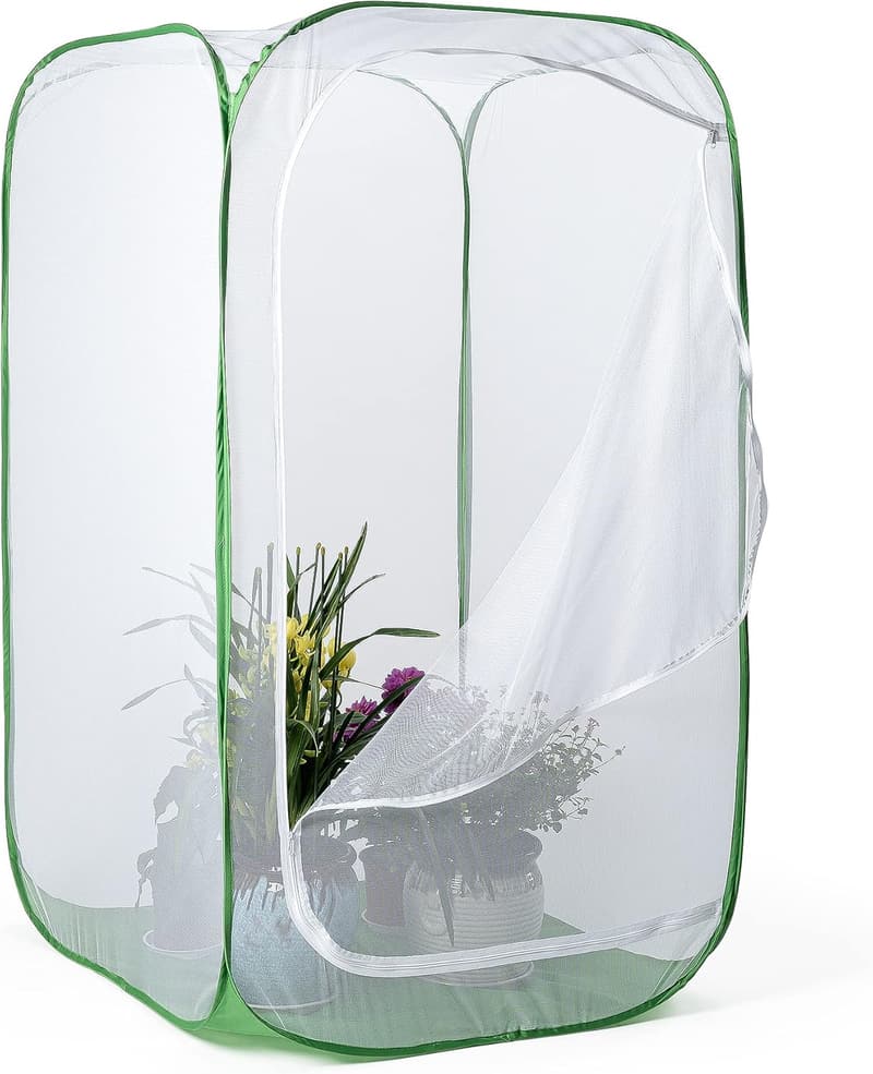 Outdoor Mesh Plant Enclosure for Pest Protection - 59