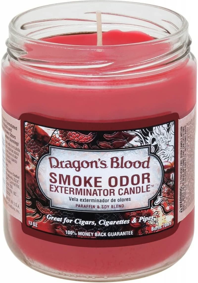 Dragon's Blood Smoke Odor Exterminator Candles - Set of 3 (13 oz)