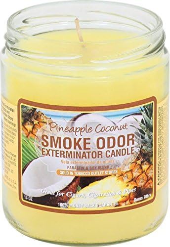 Pineapple & Coconut Smoke Odor Exterminator Candle - 13 oz