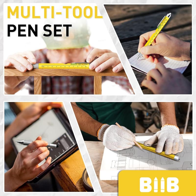 Personalized 9-in-1 Multitool Pen for Father's Day Gifts