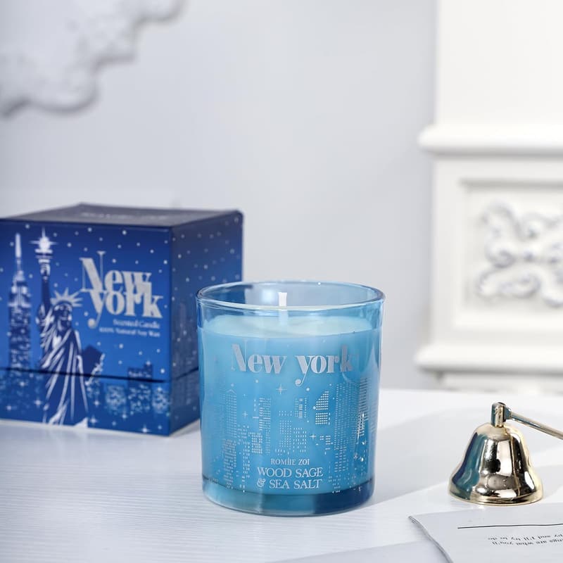 New York City Wood Sage & Sea Salt Aromatherapy Candle - 6oz
