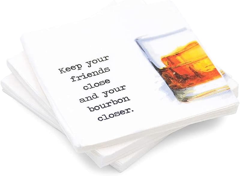 Bourbon Cocktail Napkins -