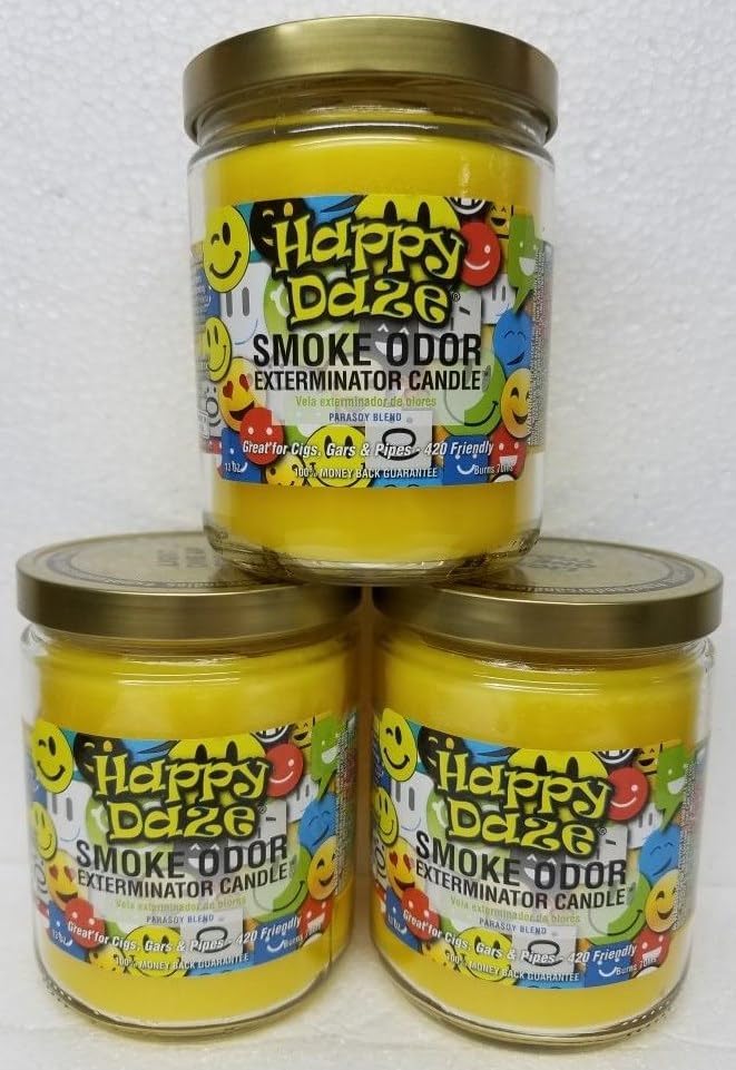 Happy Daze Smoke Odor Exterminator Candle - 13oz