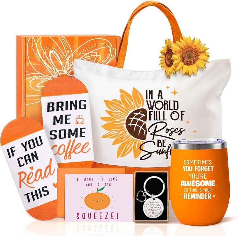 Sunflower Inspirational Gift for Her - Unique Birthday & Mother's Day