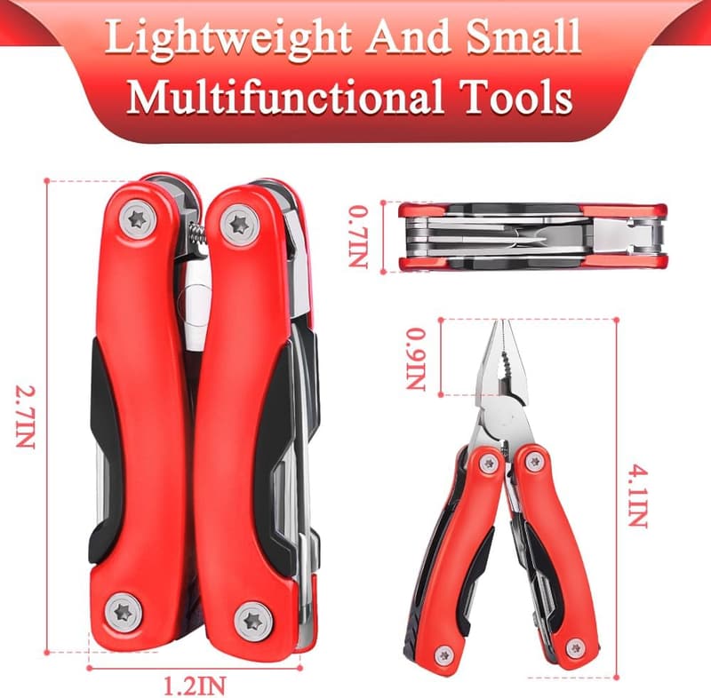 Portable Mini Multitool for Men - Ideal Gift for Dad or Brother