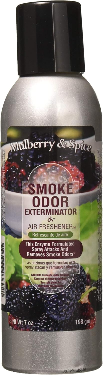Smoke Odor Exterminator 7 Oz - Mulberry & Spice Scent