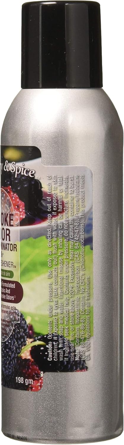 Smoke Odor Exterminator 7 Oz - Mulberry & Spice Scent