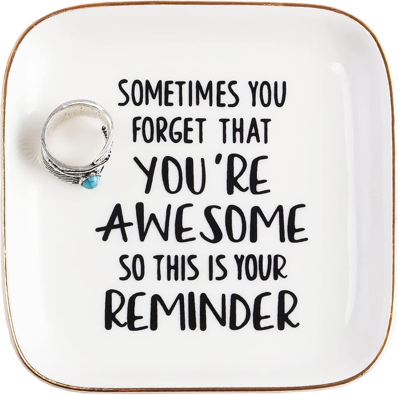 Inspirational Ring Dish for Women -