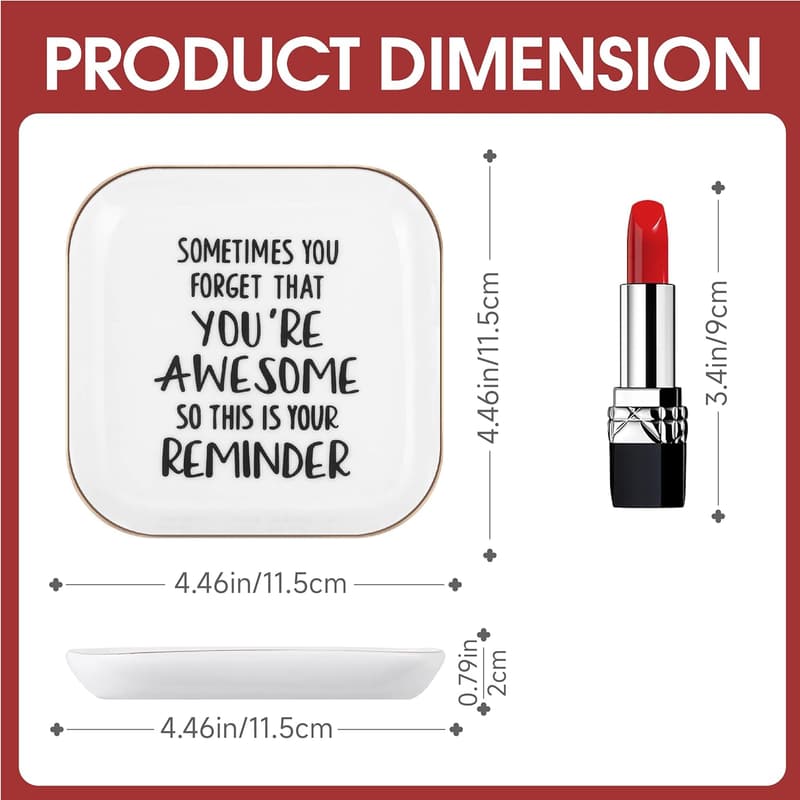 Inspirational Ring Dish for Women - 