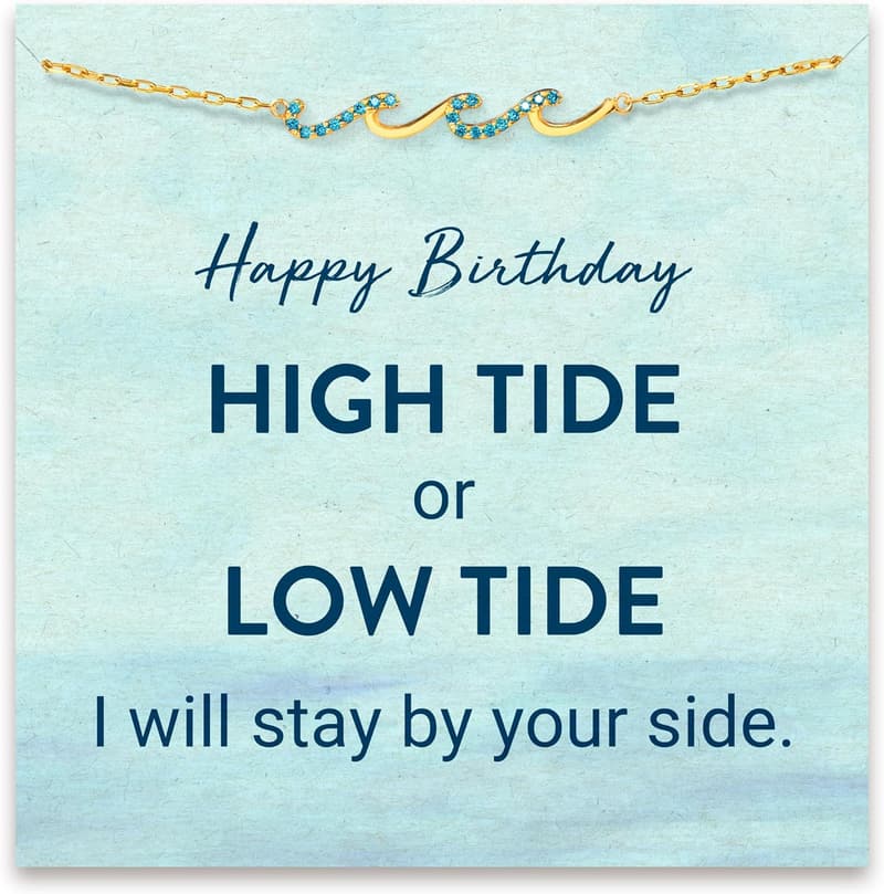 Birthday Wave Bracelet for Women - Perfect Gift for Mom & Friends