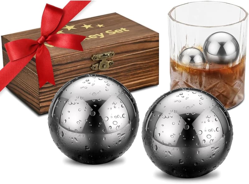 Father's Day Whiskey Stones Gift Set for Men